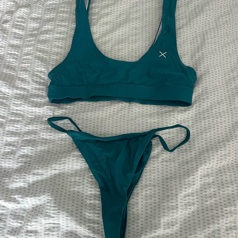Teal Bikini Set